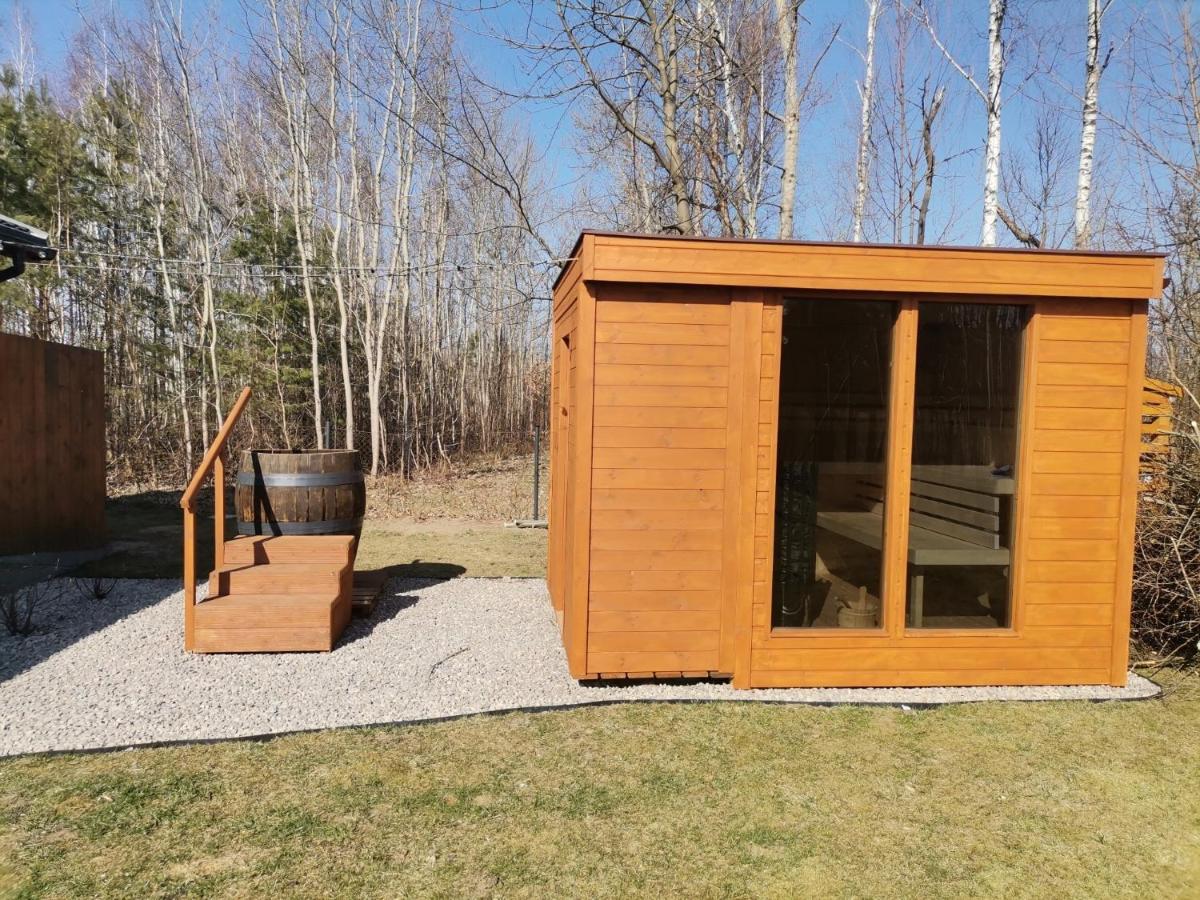 Dziki Zakatek Piskornia Dom Z Sauna Exteriér fotografie