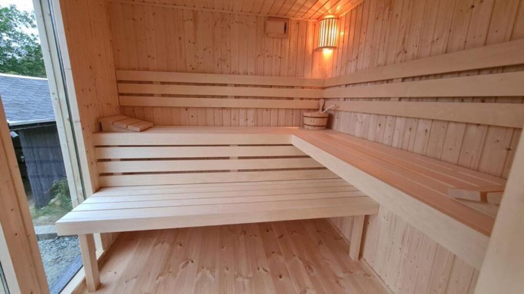 Dziki Zakatek Piskornia Dom Z Sauna Exteriér fotografie