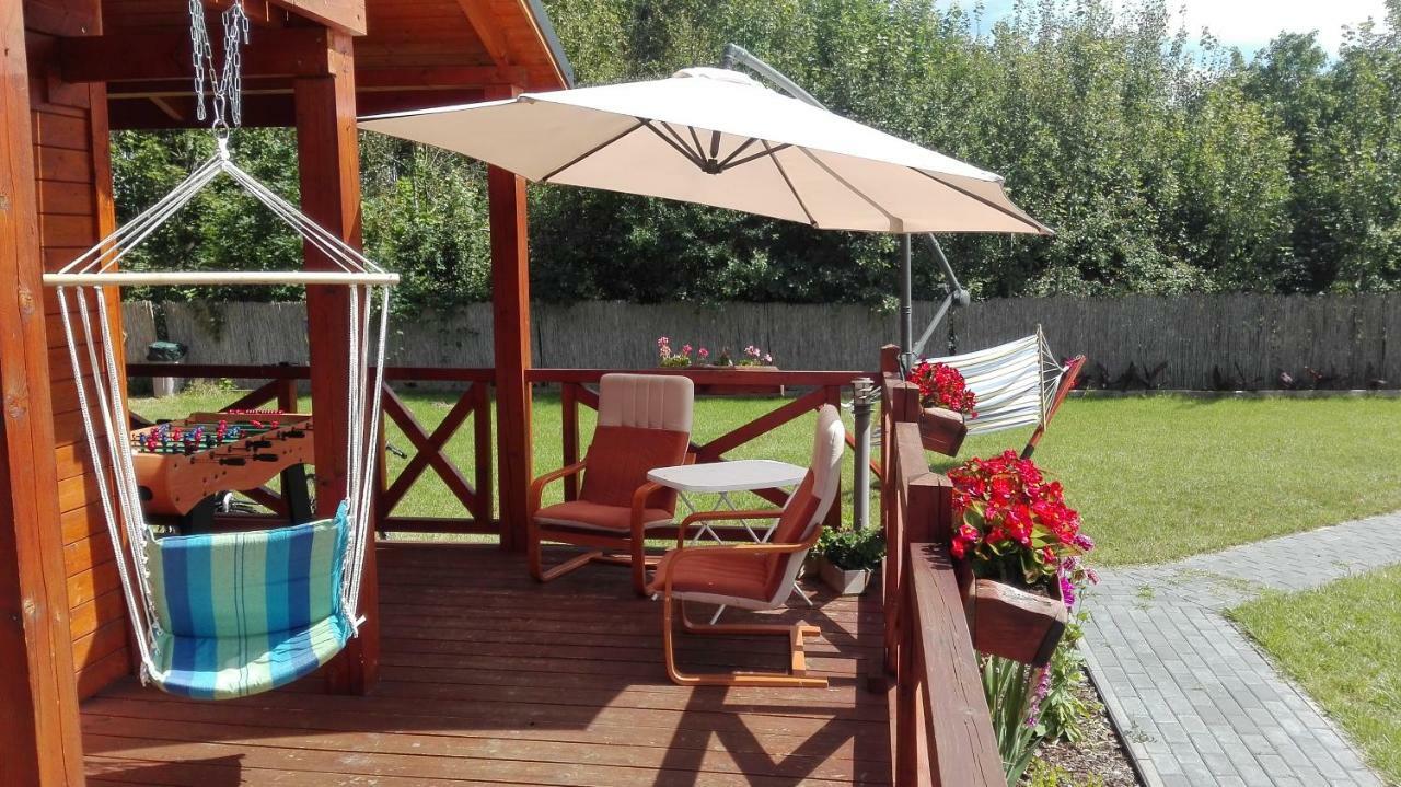 Dziki Zakatek Piskornia Dom Z Sauna Exteriér fotografie